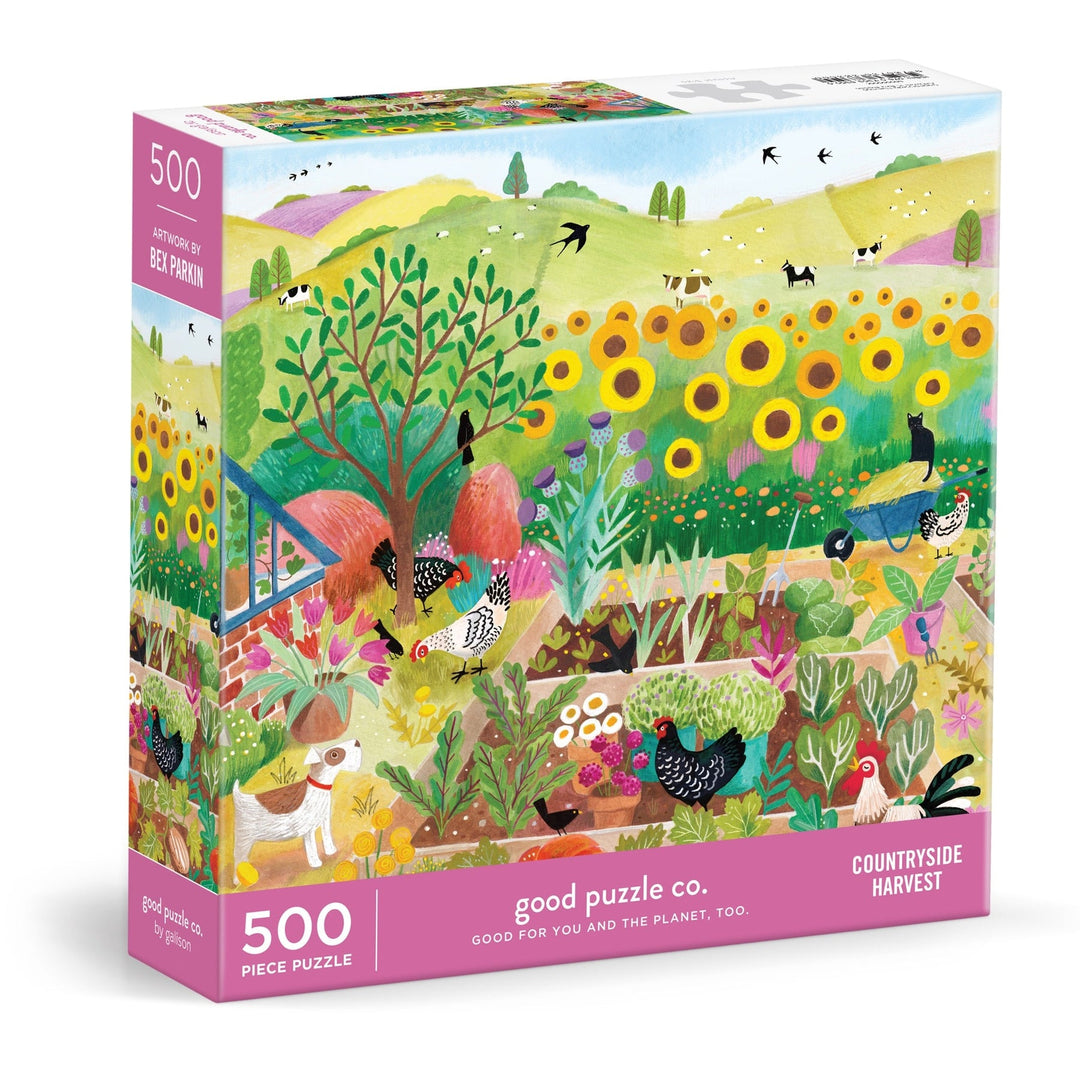 Good Puzzle Co. Countryside Harvest 500pc Puzzle