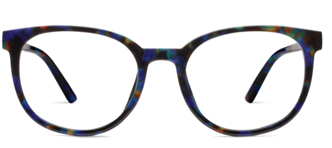 Creekside Reading and Blue Light Glasses - Cobalt Tortoise