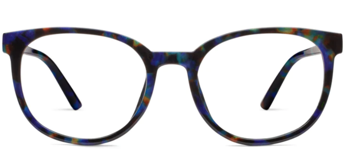 Creekside Reading and Blue Light Glasses - Cobalt Tortoise