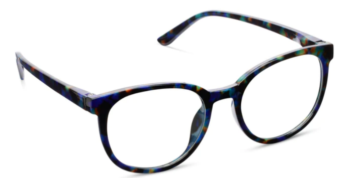 Creekside Reading and Blue Light Glasses - Cobalt Tortoise