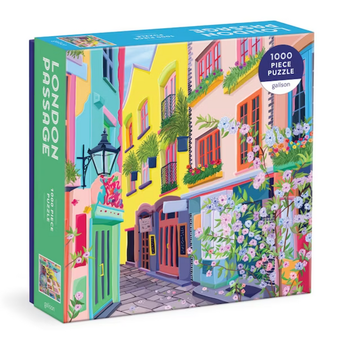 LONDON PASSAGE 1000 PIECE PUZZLE IN SQUARE BOX
