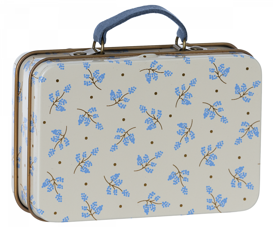Maileg Small suitcase, Madelaine - Blue
