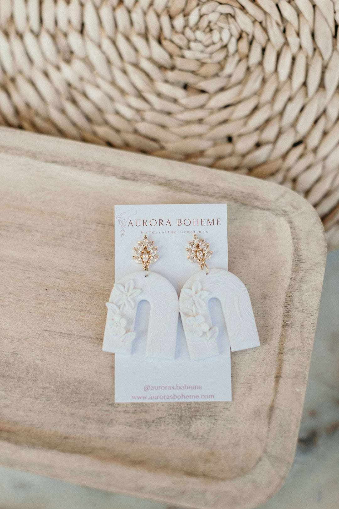 White on White Floral Arches