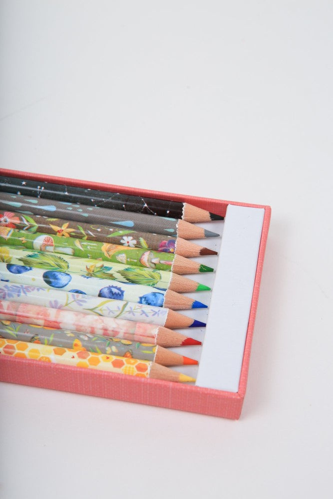 How to Be a Wildflower : Wanderlust and Wildflowers Coloured Pencils