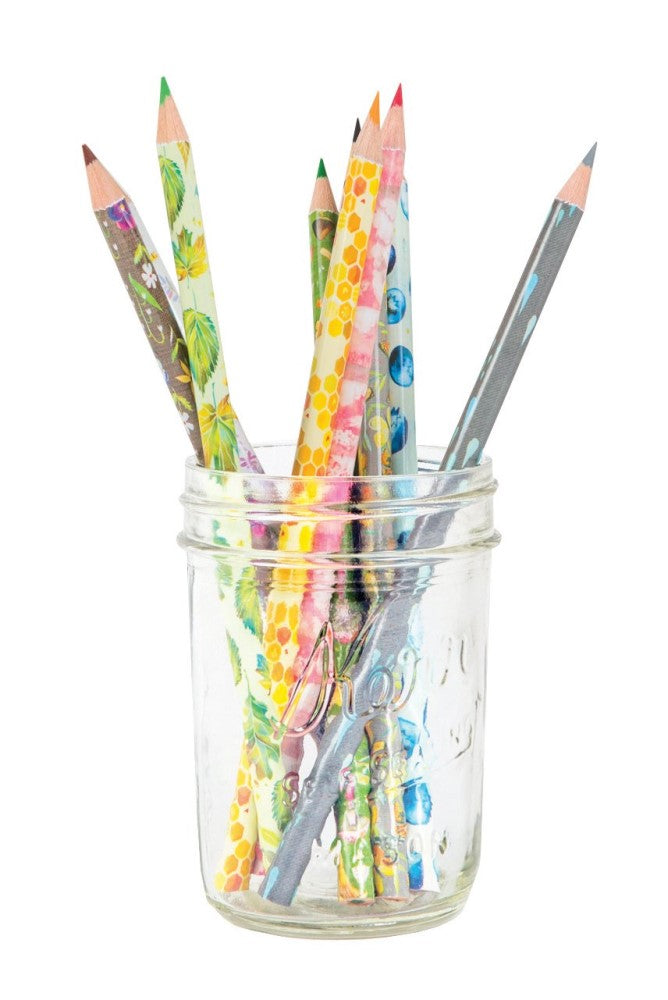 How to Be a Wildflower : Wanderlust and Wildflowers Coloured Pencils