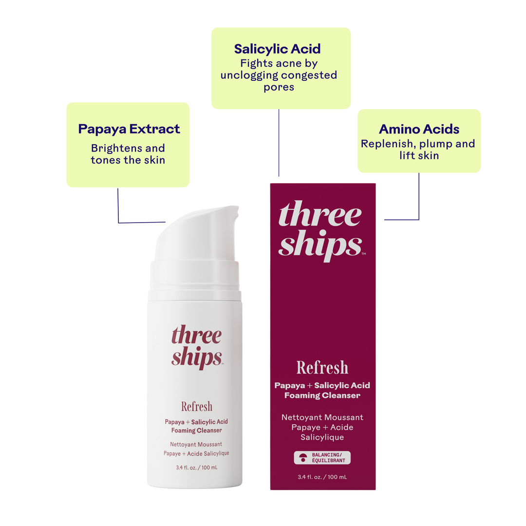 Refresh Papaya + Salicylic Acid Foaming Cleanser