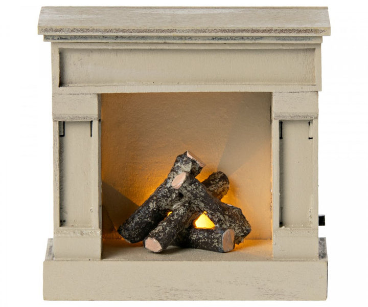 Maileg Fireplace -Off White