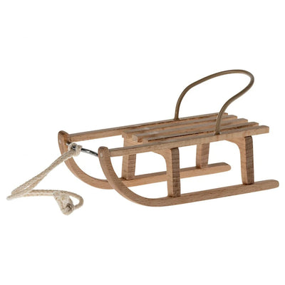 Maileg sled, mouse