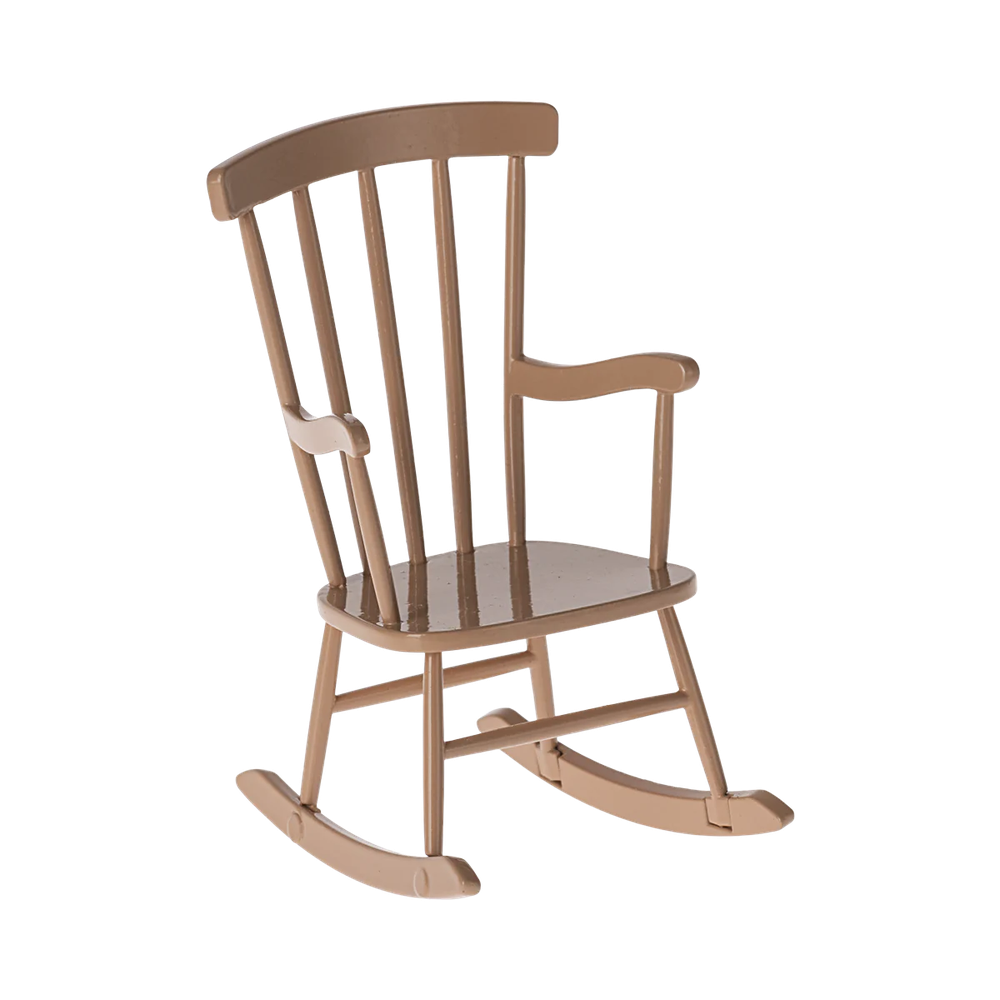 Maileg rocking chair for mice (dark powder)