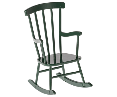 Maileg rocking chair for mice- dark green