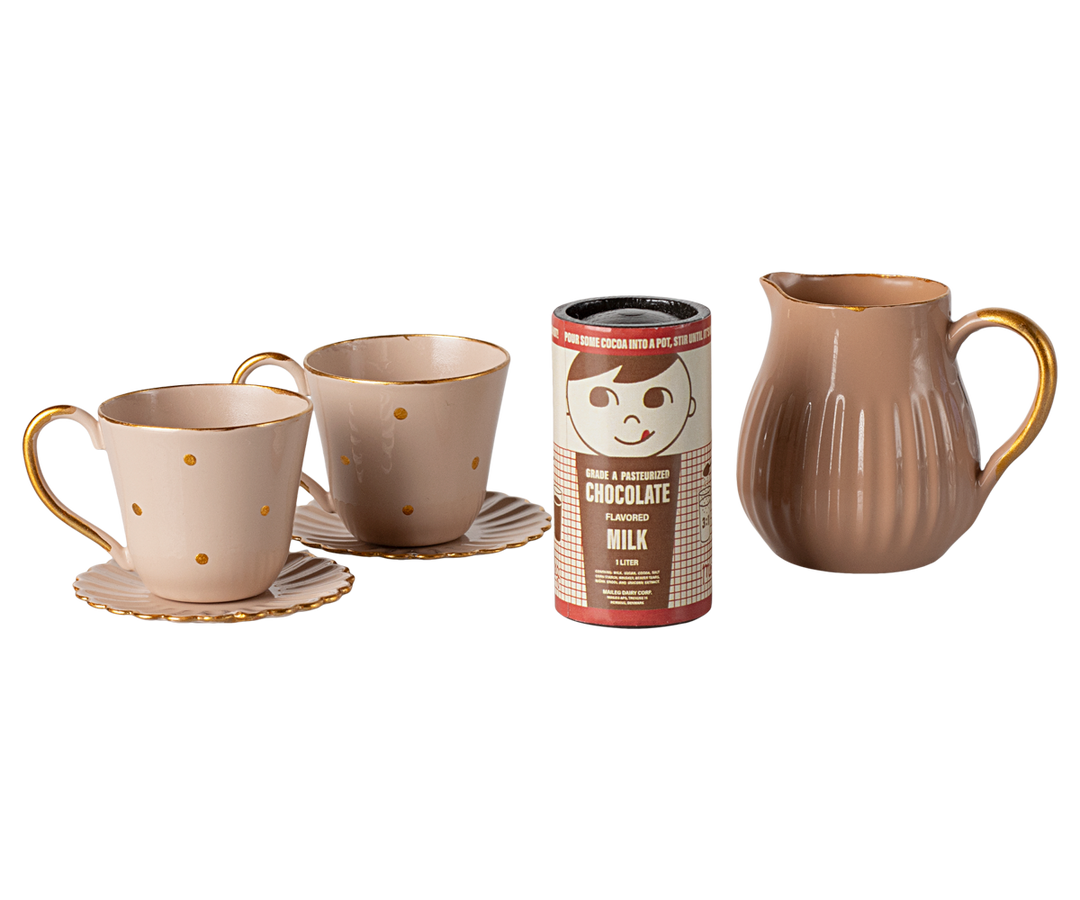 Maileg Hot chocolate set, Mini