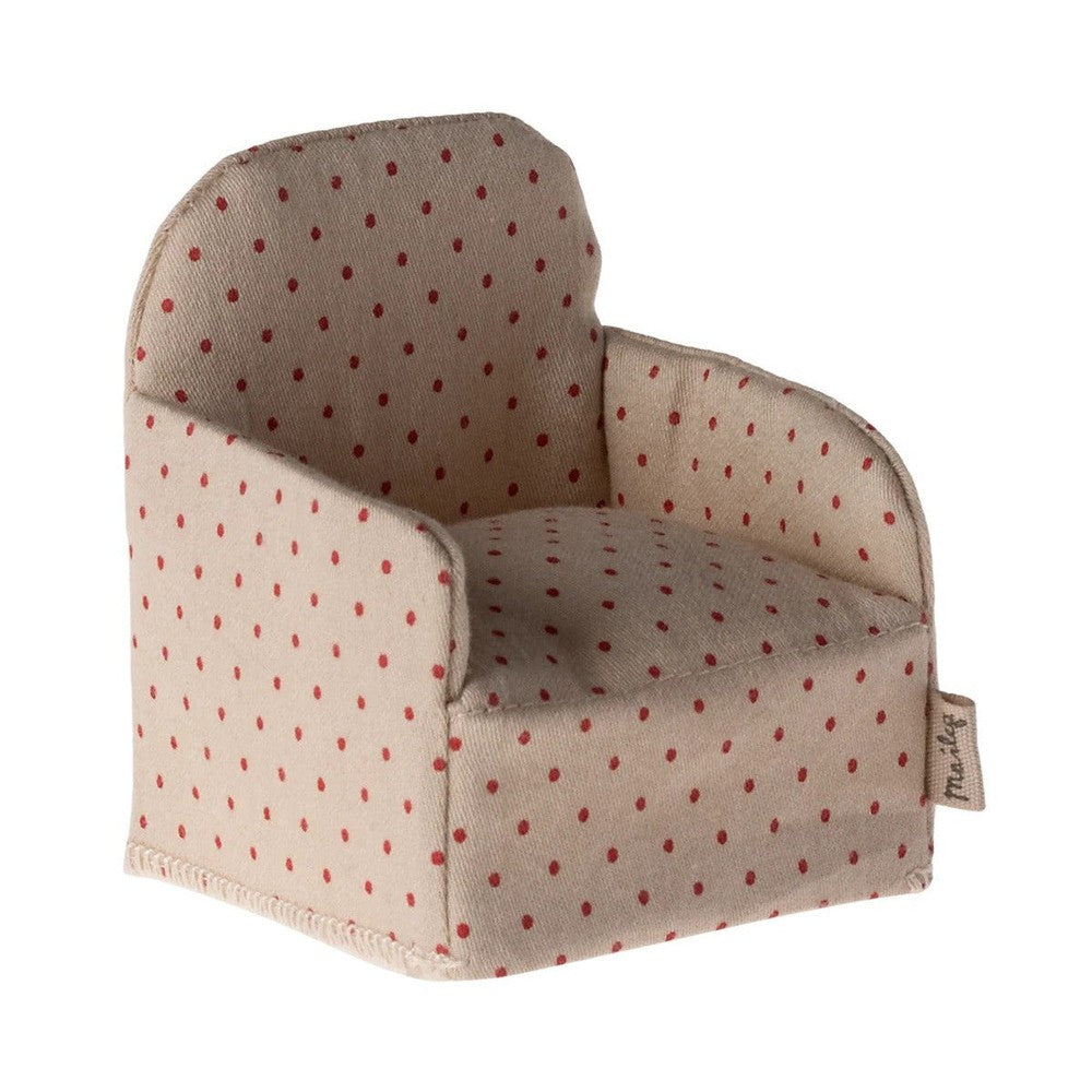 Maileg Chair, Mouse - Dot