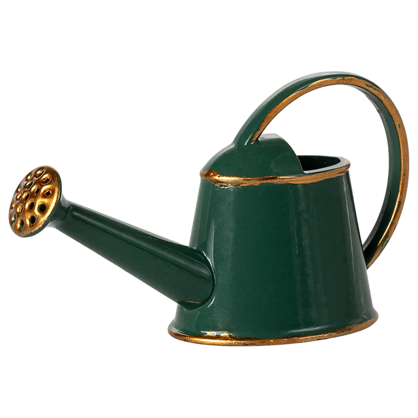 Maileg watering can, Mouse - Dark Green