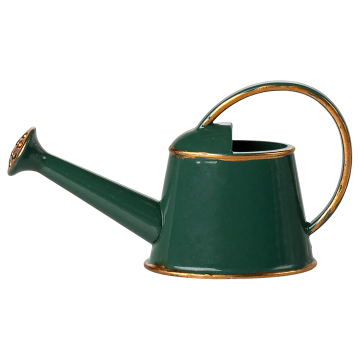 Maileg watering can, Mouse - Dark Green