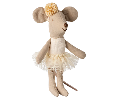 Ballerina mouse, Little sister -Off White