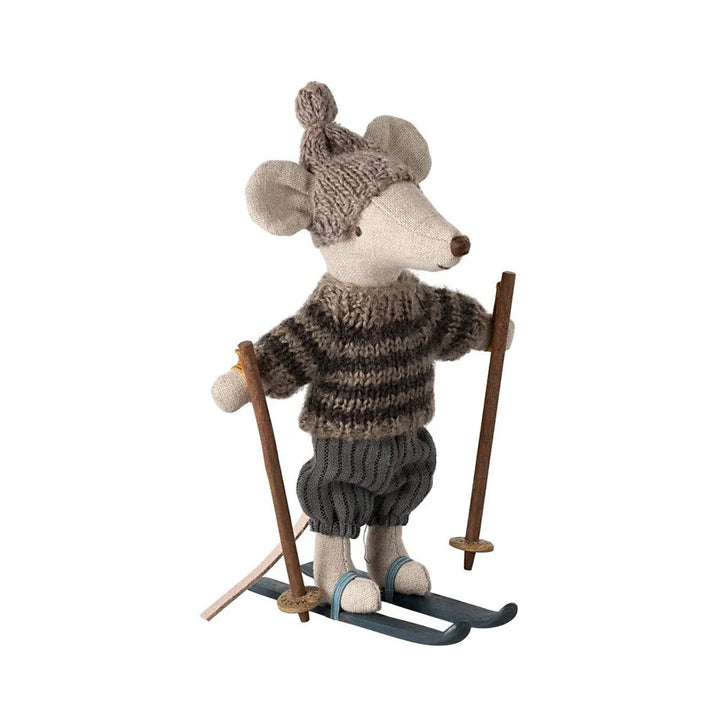 Winter mouse with ski set, Big brother 2024