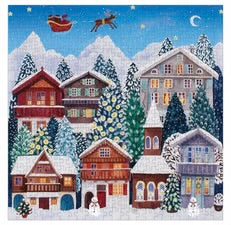 Yuletide Village 500 Piece Puzzle