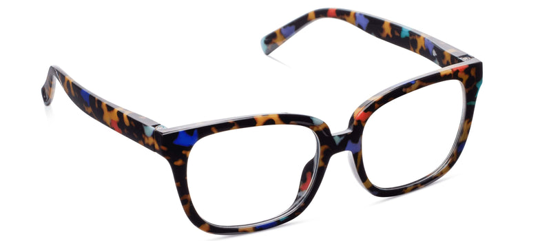 Impromptu Reading and Blue Light Glasses - Peepfetti Tortoise