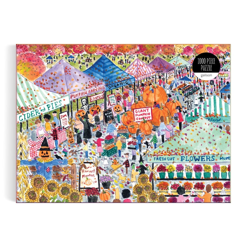 Michael Storrings Harvest Market 1000Pc Puzzle