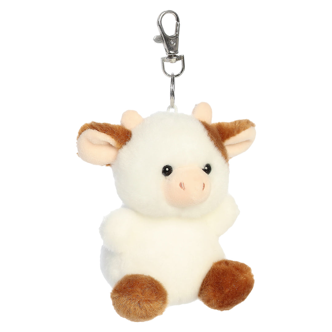 Palm Pals Caroline Brown Cow Clip On