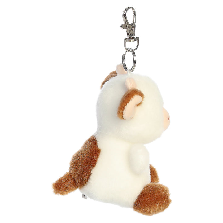 Palm Pals Caroline Brown Cow Clip On