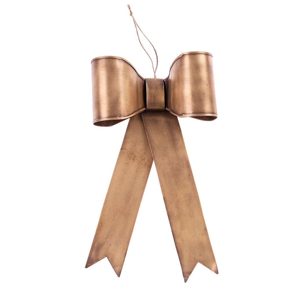 Brass Bow Ornament L