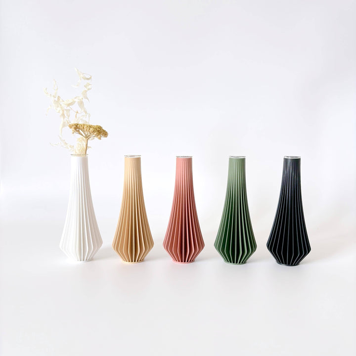 KANJI Floral Bud Vase