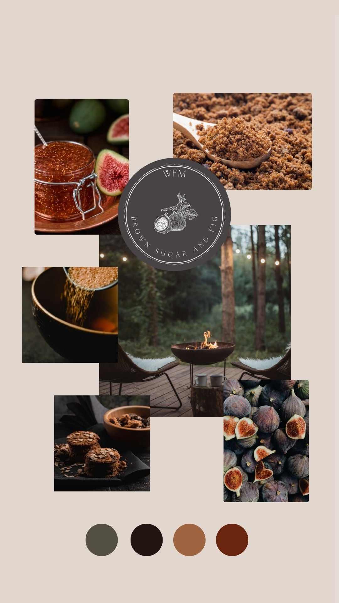 Wildflower Mercantile Soy Wax Candle - Fall Collection