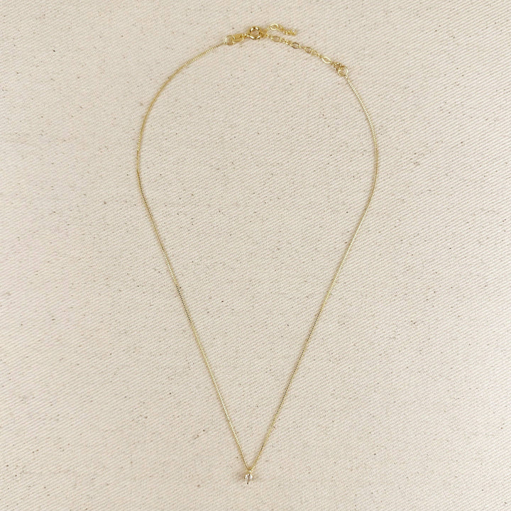 Mini Solitaire Necklace