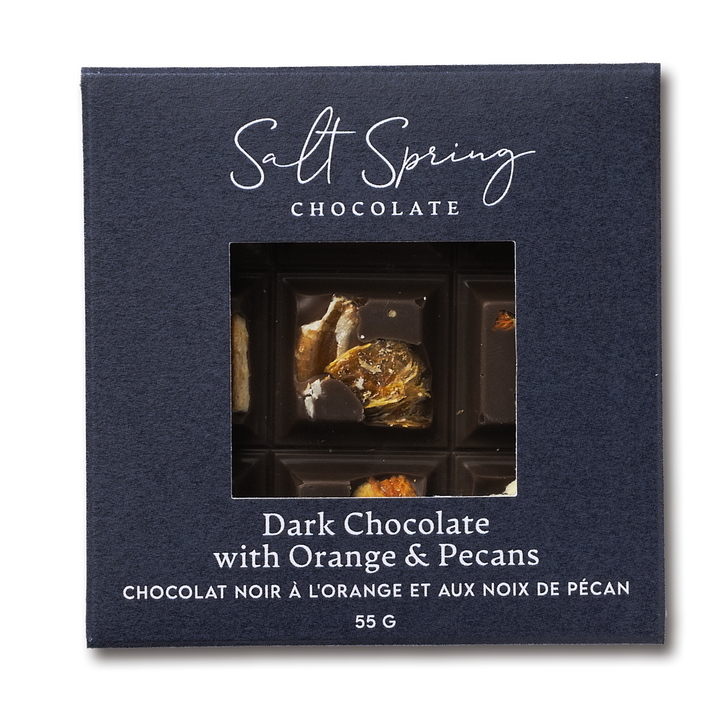 Dark Chocolate Roasted Pecan & Orange Peekaboo Bar