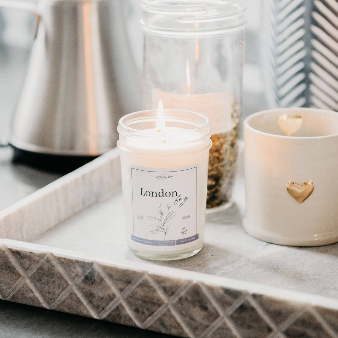 Marketplace Jar Soy Candle: London Fog