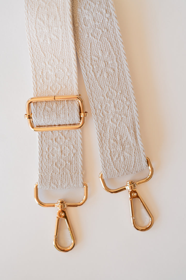 Floral Medallion Crossbody Bag Strap