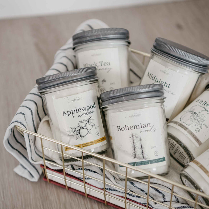 Marketplace Jar Soy Candle: London Fog