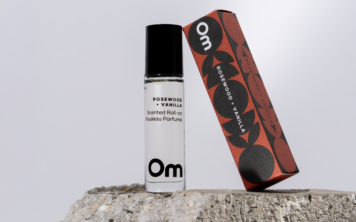 Rosewood + Vanilla Scented Roll On