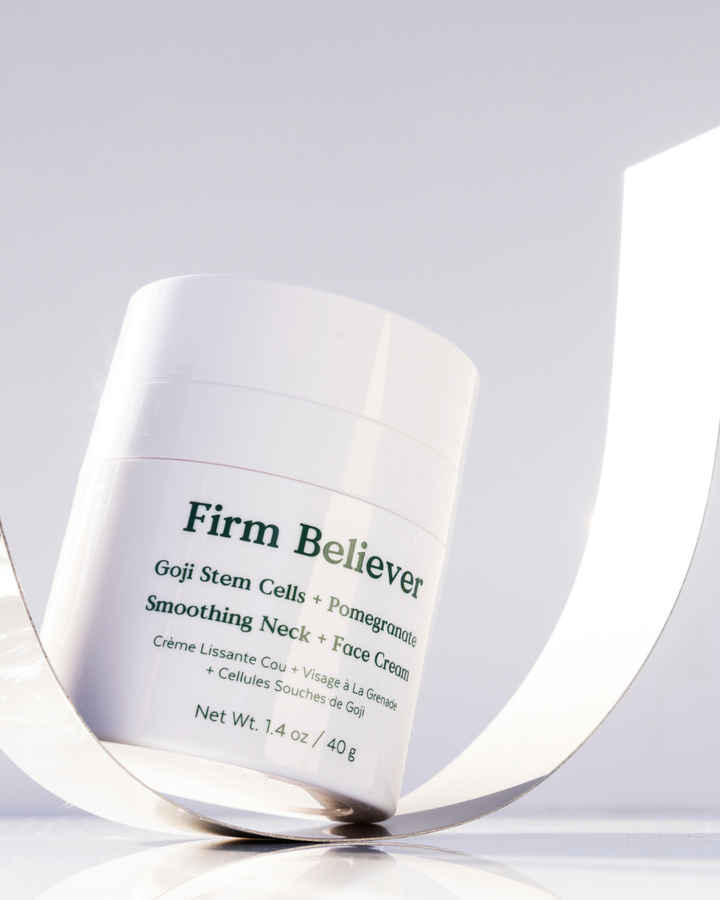 Firm Believer Goji Stem Cell Smoothing Neck + Face Cream