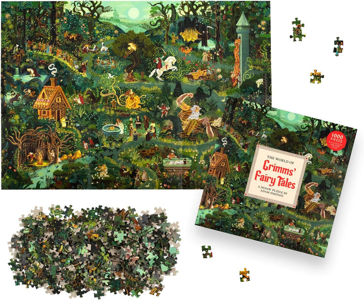 The World of Grimms' Fairy Tales 1000 Piece Puzzle