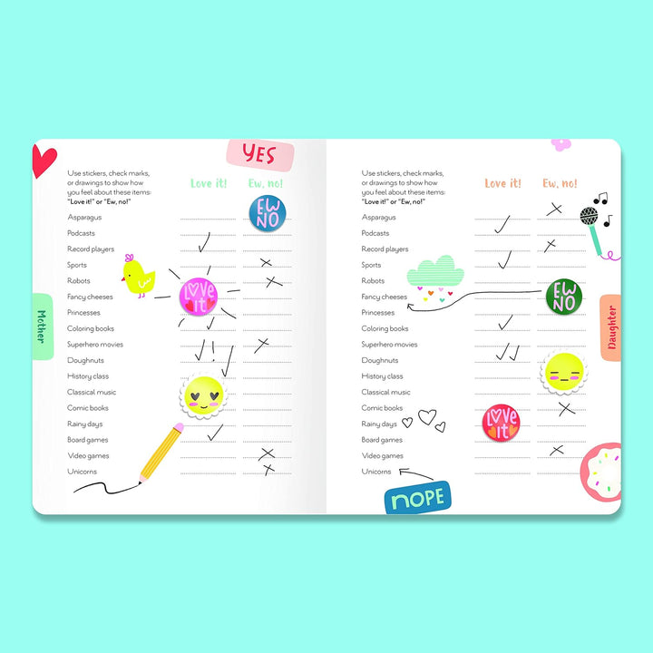 Just Between Us: Interactive Mother & Daughter Journal