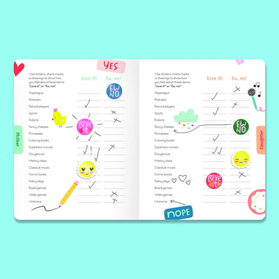 Just Between Us: Interactive Mother & Daughter Journal