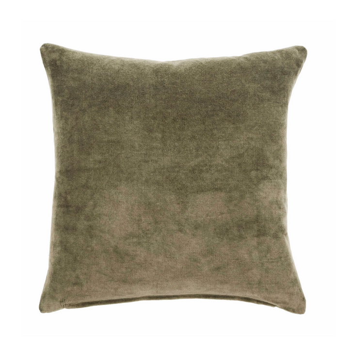 18x18 Vera Velvet Pillow, Cypress