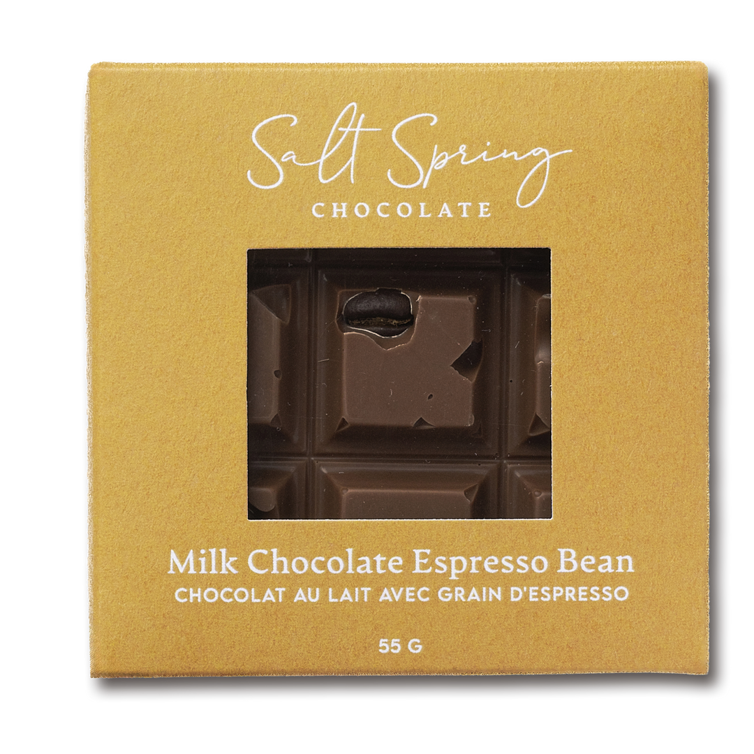 Milk Chocolate Espresso Bean Peekaboo Bar