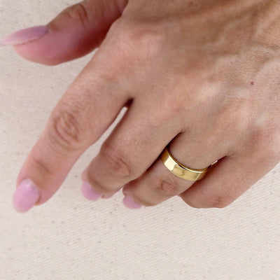 Polished Flat Band Ring