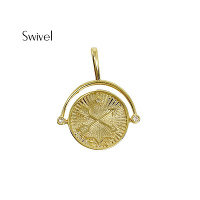 Swivel Compass Pendant
