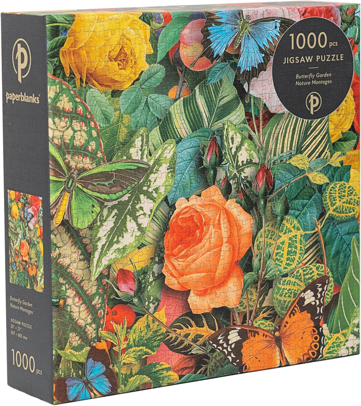 Paperblanks Butterfly Garden (Nature Montages) Jigsaw Puzzle – 1000 Piece Puzzle