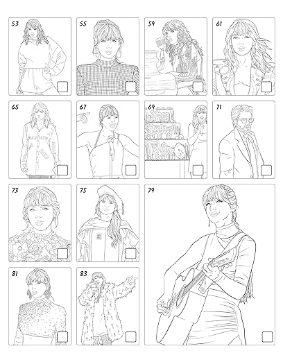 SUPER FAN-tastic Taylor Swift Coloring & Activity Book: 30+ Coloring Pages, Photo Gallery, Word Searches, Mazes, & Fun Facts