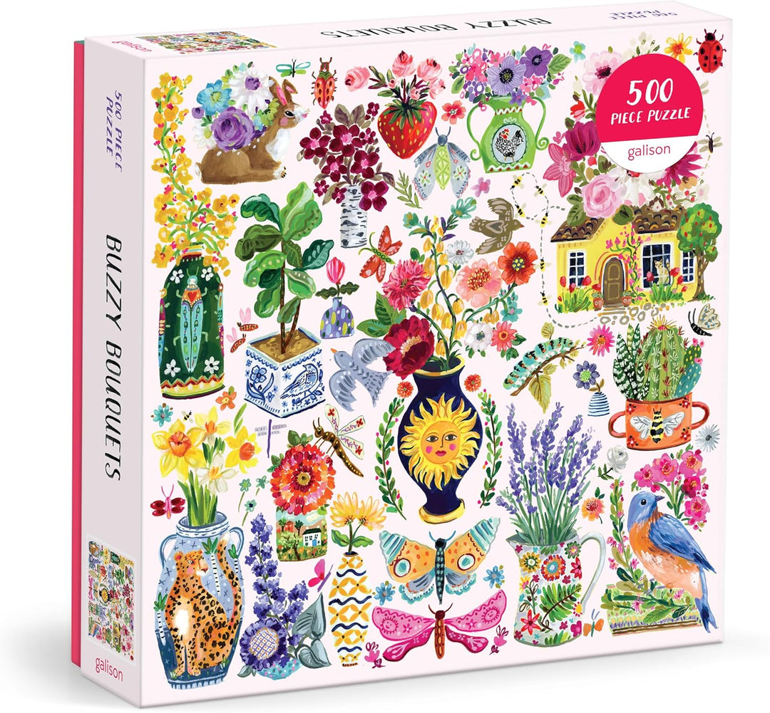 Buzzy Bouquets 500 Piece Puzzle