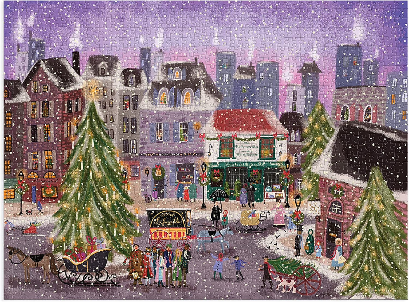 Joy Laforme: Christmas Square 1000-Piece Jigsaw Puzzle