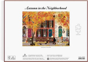 Autumn in the Neighborhood - Puzzle 1000-Piece Jigsaw Puzzle