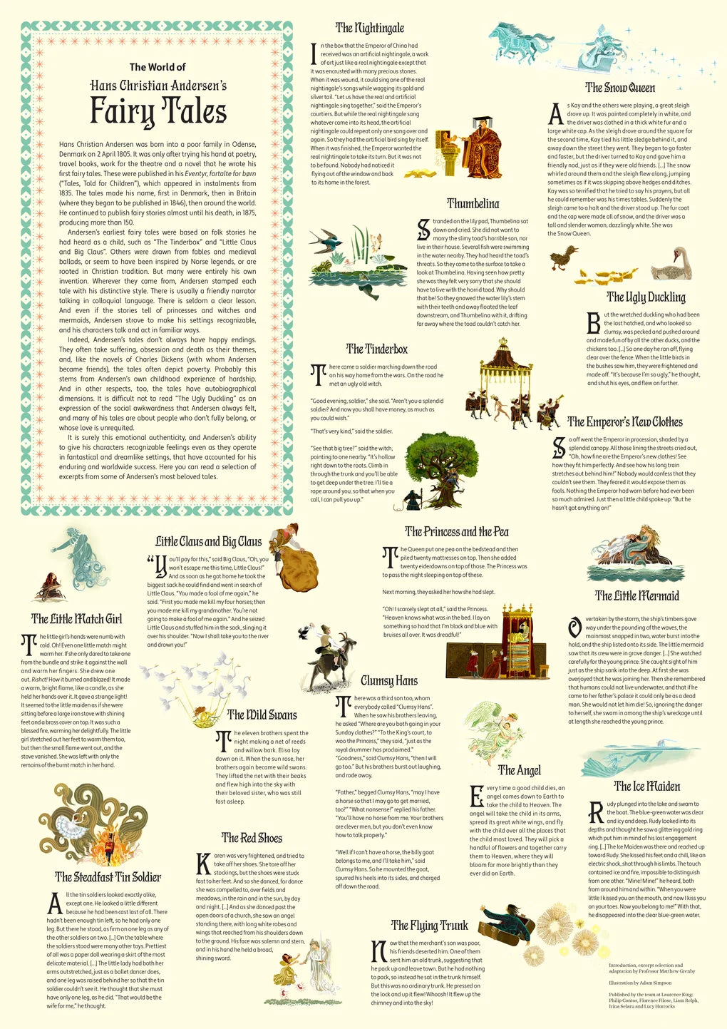 The World of Hans Christian Andersen's Fairy Tales Puzzle 1000pcs