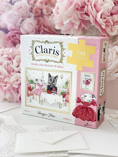 Claris: The Chicest Mouse in Paris Book & 60 Piece Puzzle Set