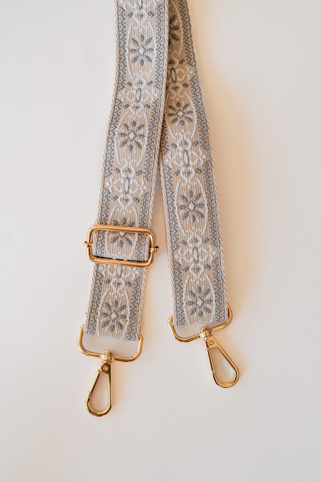 Floral Medallion Crossbody Bag Strap